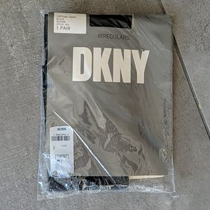 DKNY Cotton Tights Black Size Medium